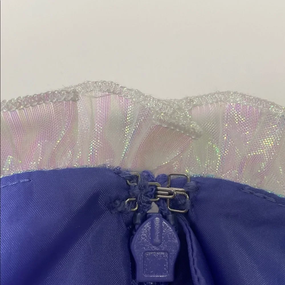 Disney Parks 50th Anniversary Minnie Mouse Dress Girls 9/10 Iridescent Costume
